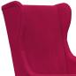 Preview: Sessel Weinrot Samt