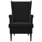 Preview: Sessel Schwarz Samt