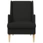 Preview: Sessel Schwarz Stoff