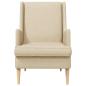 Preview: Sessel Creme Stoff
