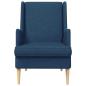 Preview: Sessel Blau Stoff