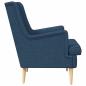 Preview: Sessel Blau Stoff