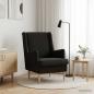 Preview: ARDEBO.de - Sessel Schwarz Bouclé