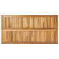 Preview: Bartisch Natur 150 x 75 x 105 cm Massivholz Teak