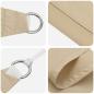 Preview: Sonnensegel 6 x 2 m PU beschichtetes Oxford
