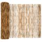 Preview: Gartenzaun Karbonisiert 500 x 100 cm Schilf