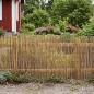 Preview: Gartenzaun Kohlenstoff 600 x 100 cm Schilf