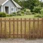 Preview: ARDEBO.de - Gartenzaun Kohlenstoff 500 x 90 cm Schilf