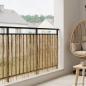 Preview: ARDEBO.de - Gartenzaun Kohlenstoff 600 x 90 cm Schilf