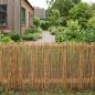Preview: Gartenzaun Kohlenstoff 600 x 90 cm Schilf