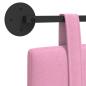 Preview: Hängendes Kopfteil Rosa Stoff