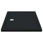 Preview: Duschbodenablage mit Punkten 120 x 80 x 4 cm ABS Schwarz