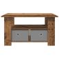 Preview: Couchtisch Altholz 77 x 55 x 42 cm Holzwerkstoff