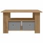 Preview: Couchtisch Artisan-Eiche 77 x 55 x 42 cm Holzwerkstoff