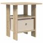 Preview: Nachttisch Sonoma-Eiche 41 x 40 x 45 cm Holzwerkstoff