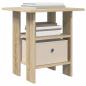 Preview: Nachttisch 2 stk. Sonoma-Eiche 41 x 40 x 45 cm Holzwerkstoff
