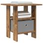 Preview: Nachttisch Altholz 41 x 40 x 45 cm Holzwerkstoff