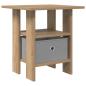 Preview: Nachttisch Artisan-Eiche 41 x 40 x 45 cm Holzwerkstoff