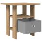 Preview: Nachttisch Artisan-Eiche 41 x 40 x 45 cm Holzwerkstoff