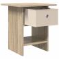 Preview: Nachttisch 2 Stk. Sonoma-Eiche 41 x 40 x 45 cm Holzwerkstoff