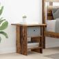 Preview: ARDEBO.de - Nachttisch Altholz 41 x 40 x 45 cm Holzwerkstoff