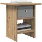 Preview: Nachttisch Artisan-Eiche 41 x 40 x 45 cm Holzwerkstoff