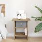 Preview: Nachttisch Artisan-Eiche 41 x 40 x 45 cm Holzwerkstoff