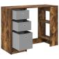 Preview: Schreibtisch Räuchereiche 100 x 40 x 75 cm Holzwerkstoff