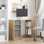 Preview: Schreibtisch Artisan-Eiche 100 x 40 x 75 cm Holzwerkstoff