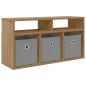 Preview: Lowboard 72 x 22,5 x 38 cm Artisan-Eiche