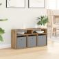 Preview: Lowboard 87 x 27,5 x 43 cm Artisan-Eiche