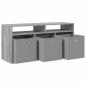 Preview: Lowboard mit Schubladen Graues Sonoma 102 x 32 x 48,5 cm