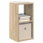 Preview: Nachttisch Sonoma-Eiche 25,5 x 22 x 49,5 cm Holzwerkstoff