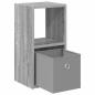 Preview: Nachttisch Graues Sonoma 25,5 x 22 x 49,5 cm Holzwerkstoff