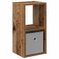 Preview: Nachttisch Altholz 25,5 x 22 x 49,5 cm Holzwerkstoff