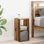 Preview: Nachttisch 2 stk. Altholz 25,5 x 22 x 49,5 cm Holzwerkstoff