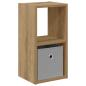 Preview: Nachttisch Artisan-Eiche 25,5 x 22 x 49,5 cm Holzwerkstoff