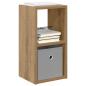 Preview: Nachttisch Artisan-Eiche 25,5 x 22 x 49,5 cm Holzwerkstoff