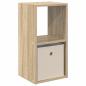 Preview: Nachttisch Sonoma-Eiche 30,5 x 27 x 59,5 cm Holzwerkstoff