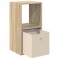 Preview: Nachttisch 2 stk. Sonoma-Eiche 30,5 x 27 x 59,5 cm