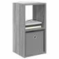 Preview: Nachttisch Graues Sonoma 30,5 x 27 x 59,5 cm Holzwerkstoff