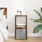Preview: Nachttisch Altholz 30,5 x 27 x 59,5 cm Holzwerkstoff