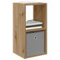 Preview: Nachttisch 2 stk. Artisan-Eiche 30,5 x 27 x 59,5 cm