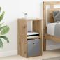 Preview: Nachttisch 2 stk. Artisan-Eiche 30,5 x 27 x 59,5 cm
