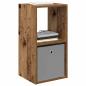 Preview: Nachttisch 2 stk. Altholz 35 x 32 x 68,5 cm Holzwerkstoff