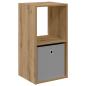 Preview: Nachttisch Artisan-Eiche 35 x 32 x 68,5 cm Holzwerkstoff