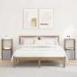Preview: ARDEBO.de - Nachttisch 2 stk. Artisan-Eiche 35 x 32 x 68,5 cm Holzwerkstoff