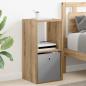 Preview: Nachttisch 2 stk. Artisan-Eiche 35 x 32 x 68,5 cm Holzwerkstoff
