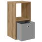 Preview: Nachttisch 2 stk. Artisan-Eiche 35 x 32 x 68,5 cm Holzwerkstoff