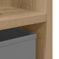 Preview: Nachttisch 2 stk. Artisan-Eiche 35 x 32 x 68,5 cm Holzwerkstoff